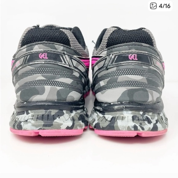 ASICS Women's Athletic Shoes in Gray and Pink Size 7.5 - Picture 4 of 12